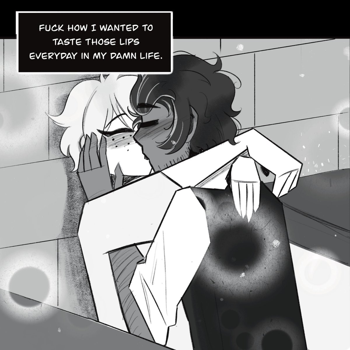 Vanilla_feather's tweet photo. @FeedMe_Katsudon Hi, I’m a sucker for Huskerdust and human AU’s. I love those babies. 

Oh and I also make a comic on them. https://t.co/14GPNfU1xo