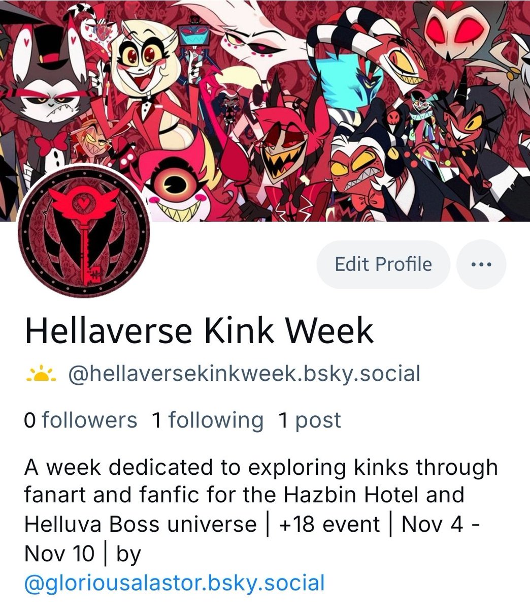 If you feel uncomfortable posting your creations to this site due to the updated ToS, we have created a 🦋 account.

We will be reposting everything that gets sent to us in both accounts, so you can choose to participate in either site or in both.

See you all on November 4!