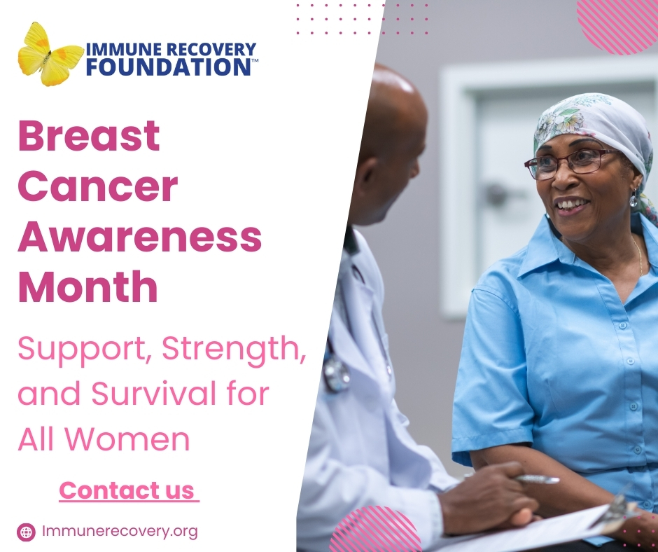ImmuneRecovery's tweet image. Did you know Black women are 41% more likely to die from breast cancer than white women? Early detection saves lives. This Breast Cancer Awareness Month let's push for health equity and advocate for earlier screenings. 💗 #BreastCancerAwareness #HealthEquity #IRF #WomensHealth