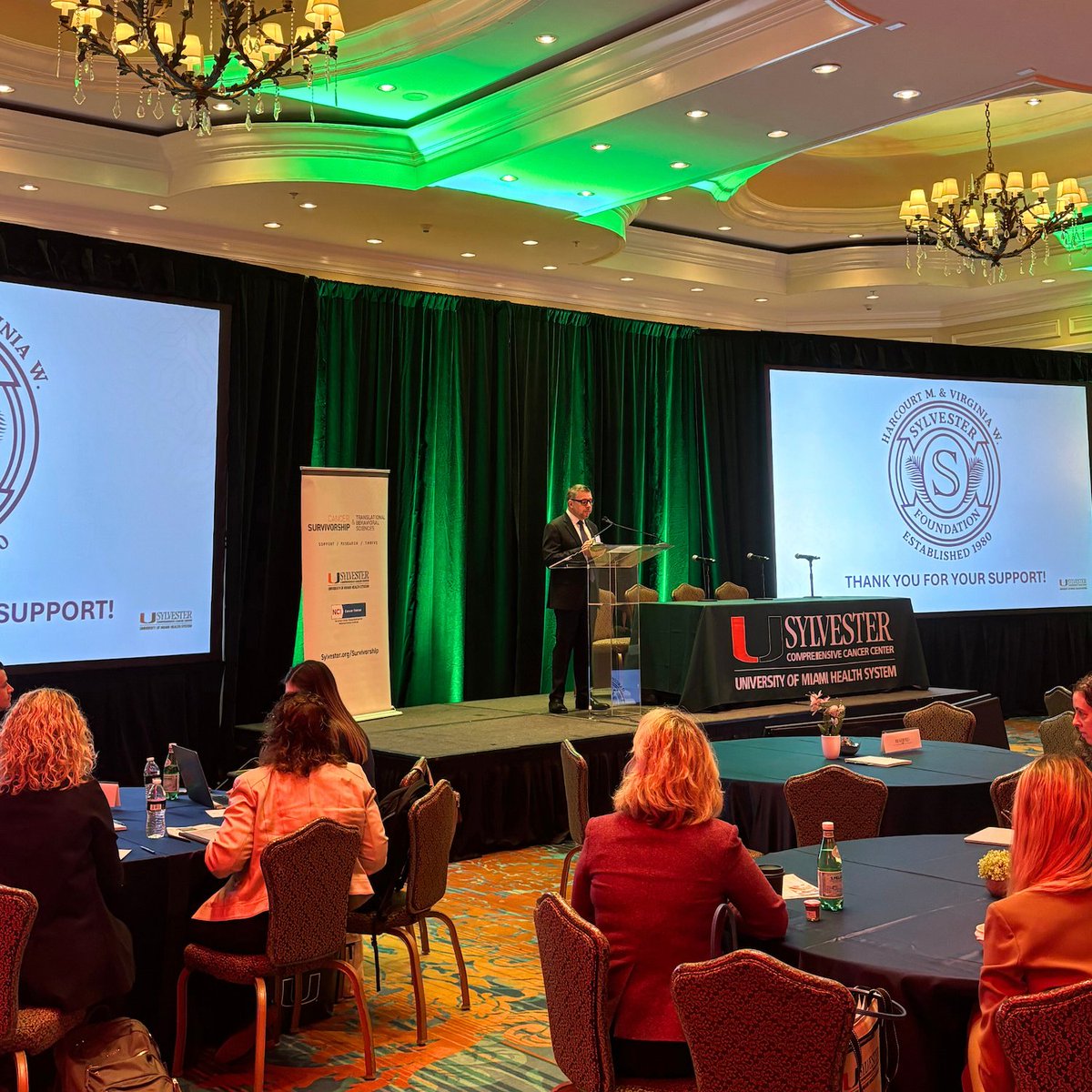 Sylvester Comprehensive Cancer Center (@sylvestercancer) on Twitter photo .<a href="/DrSDNimer/">Stephen D. Nimer, MD</a> and <a href="/DrFrankJPenedo/">Frank J Penedo, PhD</a> begin the scientific sessions at our Sylvester Cancer Survivorship Symposium this morning with opening remarks. 🙌 Learn more about the event: loom.ly/ievVhX4. #OnlySylvester .<a href="/DrSDNimer/">Stephen D. Nimer, MD</a> and <a href="/DrFrankJPenedo/">Frank J Penedo, PhD</a> begin the scientific sessions at our Sylvester Cancer Survivorship Symposium this morning with opening remarks. 🙌 Learn more about the event: loom.ly/ievVhX4. #OnlySylvester