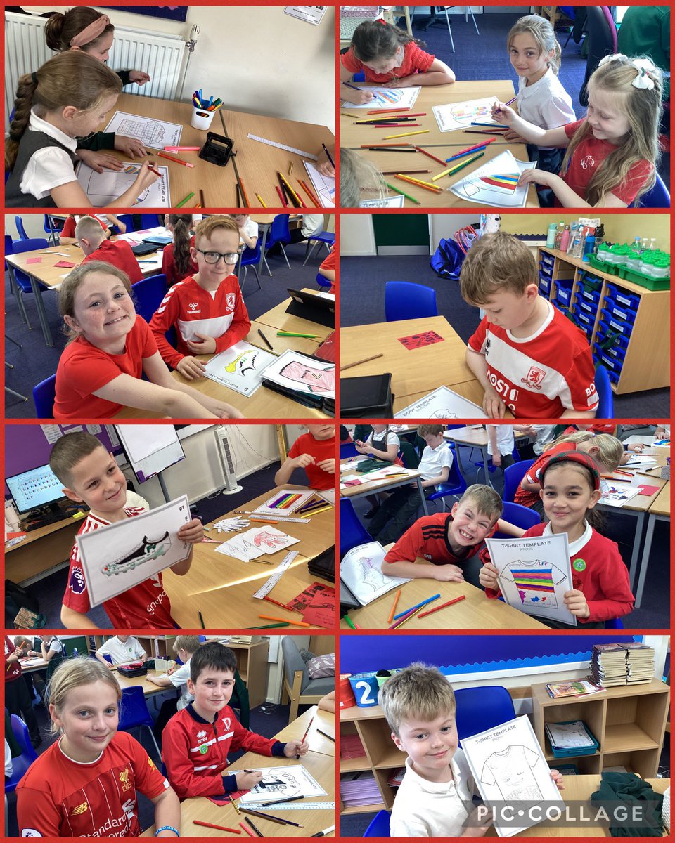 BaderPrimary's tweet image. Y4 have been recognising #Showracismtheredcard by creating handprints about ourselves and designing T-shirts and football boots #WRD24 🔴⚽️😊 #RRSarticle2