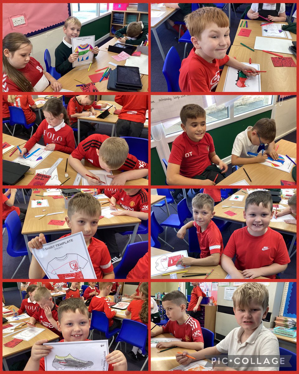 BaderPrimary's tweet image. Y4 have been recognising #Showracismtheredcard by creating handprints about ourselves and designing T-shirts and football boots #WRD24 🔴⚽️😊 #RRSarticle2