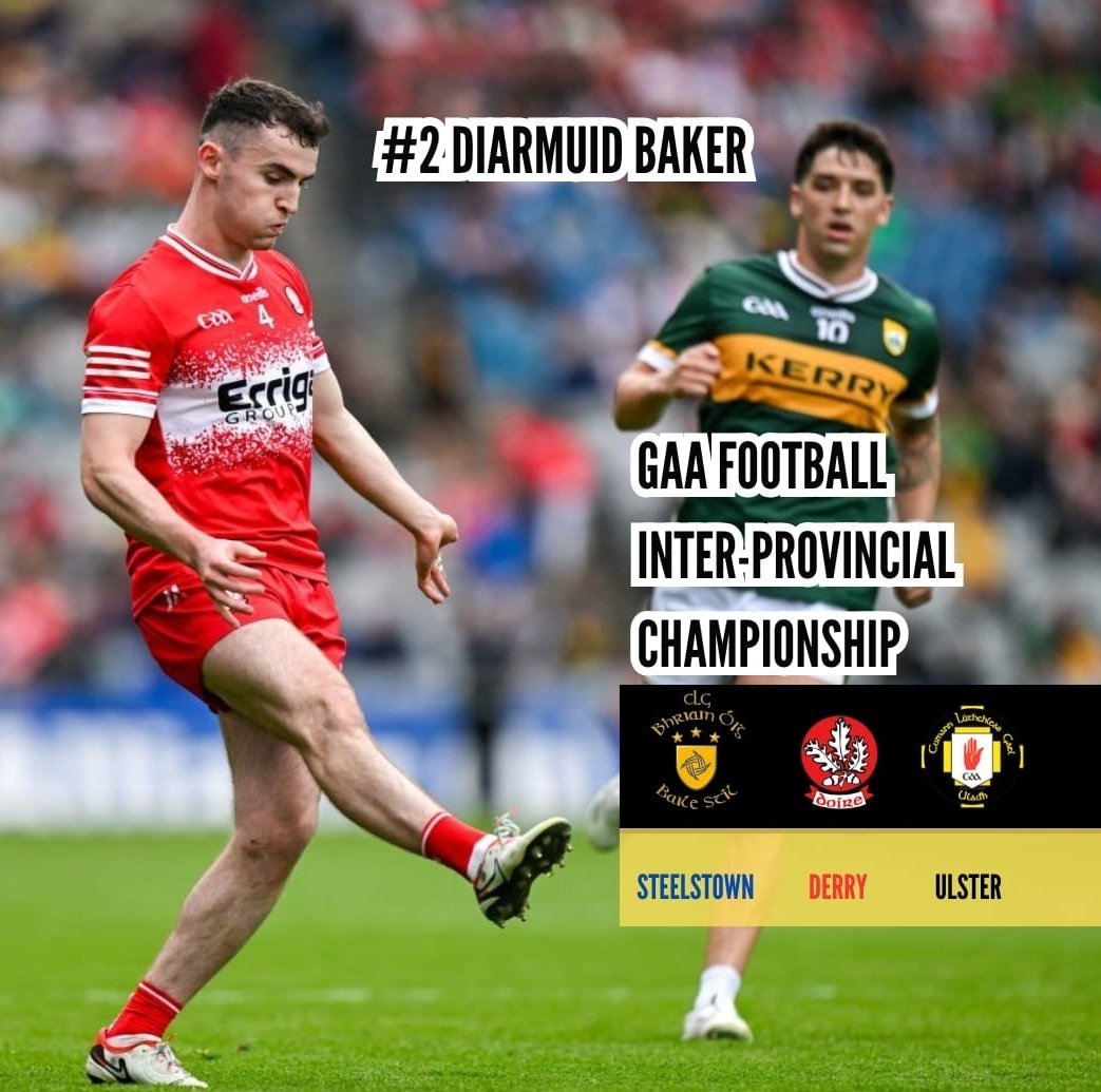 BrianOgs's tweet photo. Good Luck to our own Diarmuid Baker, capping off a fantastic year by making his Inter Provincial debut for Ulster tonight. If ever a young player is feeling down about not being selected for a County squad at any level just follow this man's example and keep pushing! https://t.co/e9793nS0gB