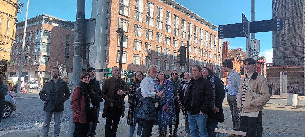 Thank you to the PGRs who joined yesterday's Guided Walk to Metropolitan Cathedral, Hope St &amp; Falkner Sq.  More social cultural trips to follow supported by The Doctoral Academy..... please send us your suggestions 🥾👓☕️