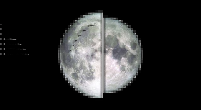latestinspace's tweet image. Last night Oct. 17 was the largest and brightness full moon of 2024