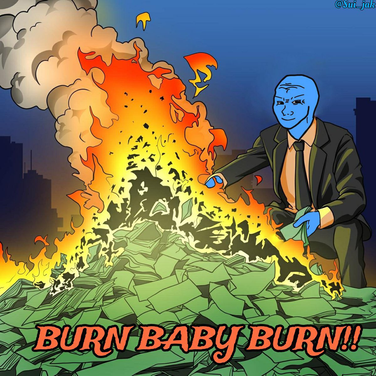 <a href="/Sui_jak/">Suijak</a> burning %15 of supply 🔥🔥

#sui #suimeme100x