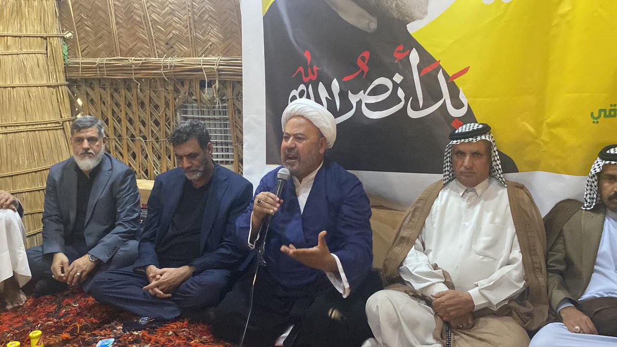 *تحت شعار (جيل نصر الله) .. مكتب العلاقات في المجلس الأعلى يقيم ملتقى عشائري في محافظة المثنى*

أقيم في محافظة المثنى ملتقى شعبي عشائري حوّل مبادرة سماحة الشيخ همام حمودي رئيس المجلس الأعلى والتي حملت شعار ( جيل نصر الله ) في مضيف السيد علي عبيد الياسري بحضور رؤساء العشائر