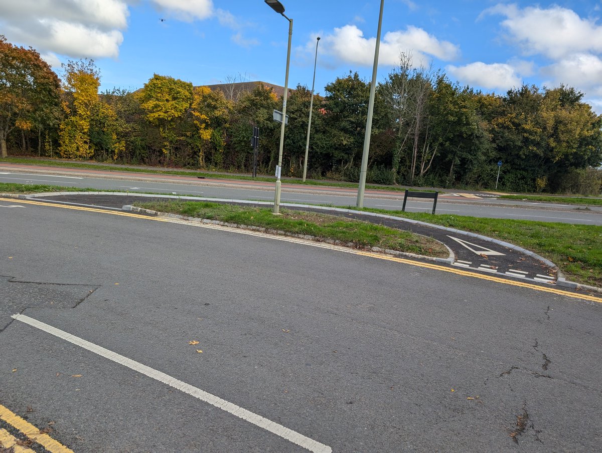 We have a new bit of cycling infrastructure.