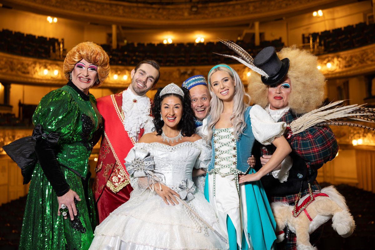 You shall ALL go to the ball and more this Christmas! Cinderella’s Fairy Godmother has waved her magic wand to announce this year’s star-studded pantomime cast for Blackpool Grand Theatre AND an enchanting new digital partnership to give you exclusive peeks behind the panto