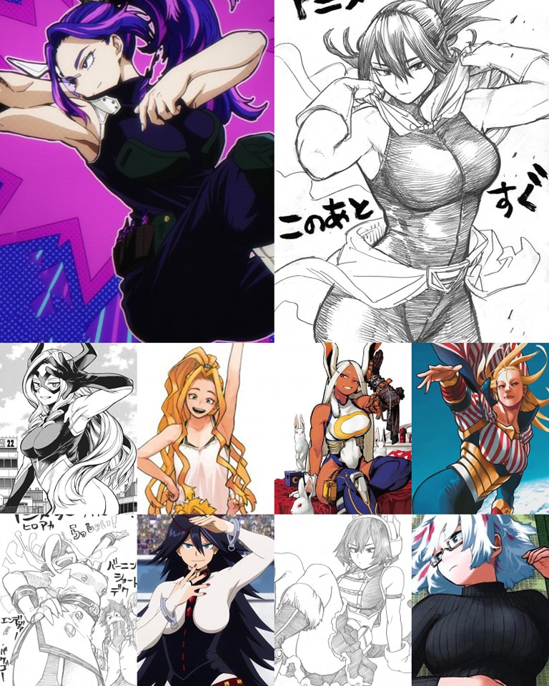 Who's the most attractive woman in My Hero Academia??