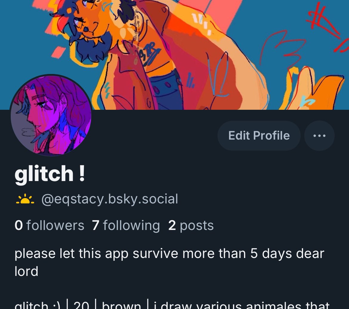eqqstacy's tweet photo. hi im terrified of change but heres my 🦋 as u can see i am SLIGHTLY new lol so moots there too would be super appreciated!!

#artmoots #artshare #arttwt https://t.co/XqqfwMxliP