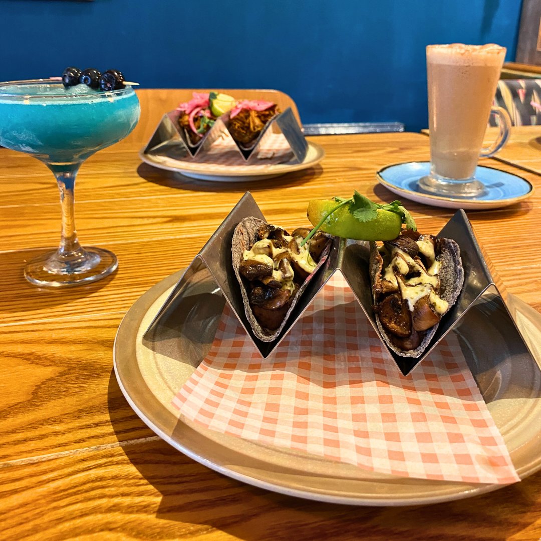 Double the tacos, double the fun 🌮🎉

Taco Tuesday is coming, and we'll be serving up 2-for-1 plates of tacos all day long!

Don’t miss out on this tasty deal - bring your Amigos and enjoy a feast 🤩