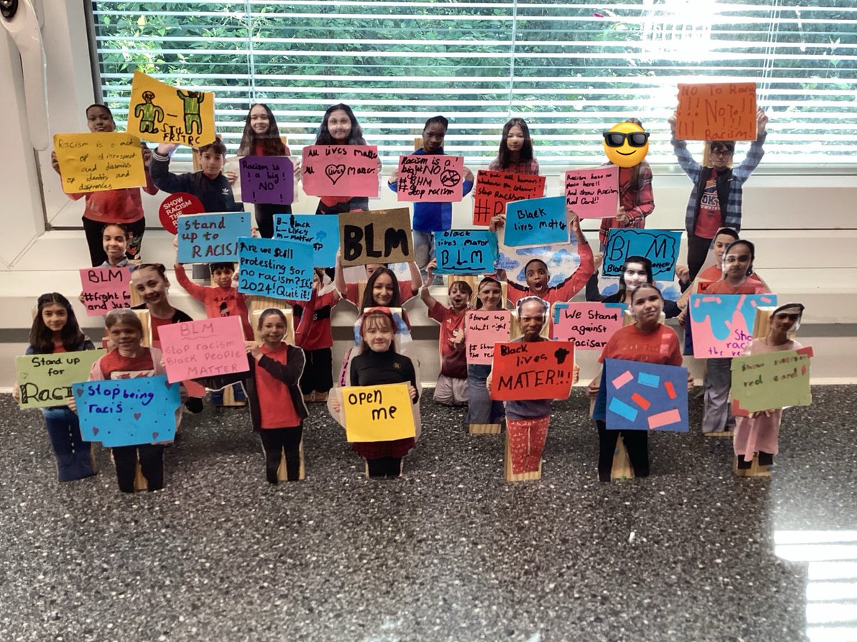 6GP show racism the red card! @sapsyear6 #WRD24