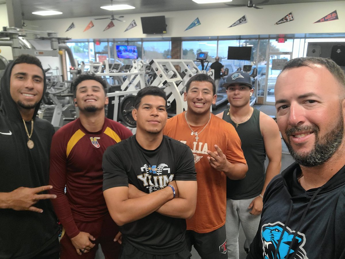 If my boys want early workouts, I'll never tell them no.