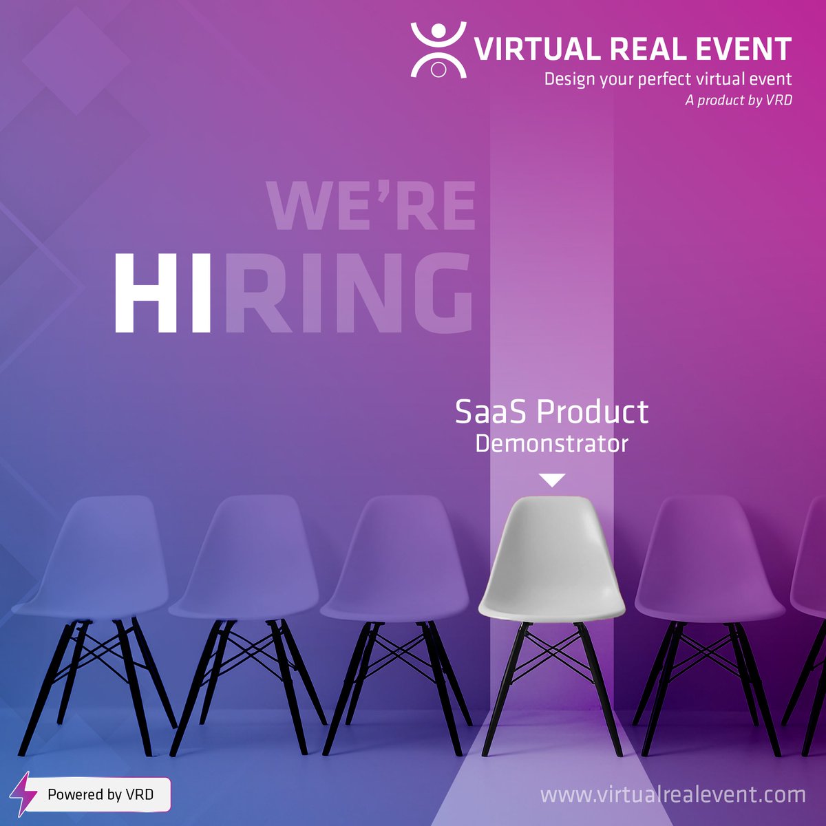VirtualR_Event's tweet image. Join our team at #VirtualRealEvent as a 𝙎𝙖𝙖𝙎 𝙋𝙧𝙤𝙙𝙪𝙘𝙩 𝘿𝙚𝙢𝙤𝙣𝙨𝙩𝙧𝙖𝙩𝙤𝙧!

𝘼𝙥𝙥𝙡𝙮 𝙉𝙤𝙬!

𝙎𝙝𝙖𝙧𝙚 𝙮𝙤𝙪𝙧 𝘾𝙑: 𝙚𝙣𝙦𝙪𝙞𝙧𝙮@𝙫𝙞𝙧𝙩𝙪𝙖𝙡𝙧𝙚𝙖𝙡𝙚𝙫𝙚𝙣𝙩.𝙘𝙤𝙢

#VRE #VirtualRealDesign #virtualevents #Hamas #jobopening #Job #vacancy #opportunity