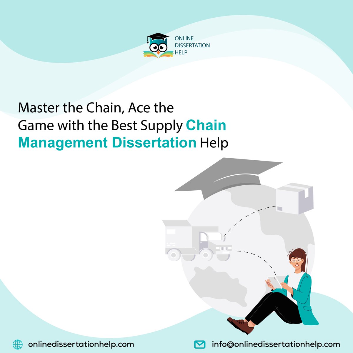 Dissertation003's tweet image. Efficient supply chain management dissertation help is here to break the chains of confusion. We’re experts in turning academic chaos into organised, well-researched dissertations.

#onlinedissertationhelp #masters #success #chainmanagement #Dissertation #dissertationhelp