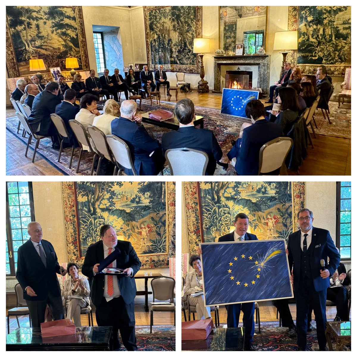 Today, I chaired my first Heads of Missions (HoMs) meeting of the 🇪🇺🇻🇦Holy See Ambassadors in Rome. As today, enlargement is very much at the top of the EU agenda <a href="/BerlinProcess/">Berlin Process WB6</a> and we are looking at a future where all six Western Balkans partners, Ukraine, Molodova &amp; Georgia