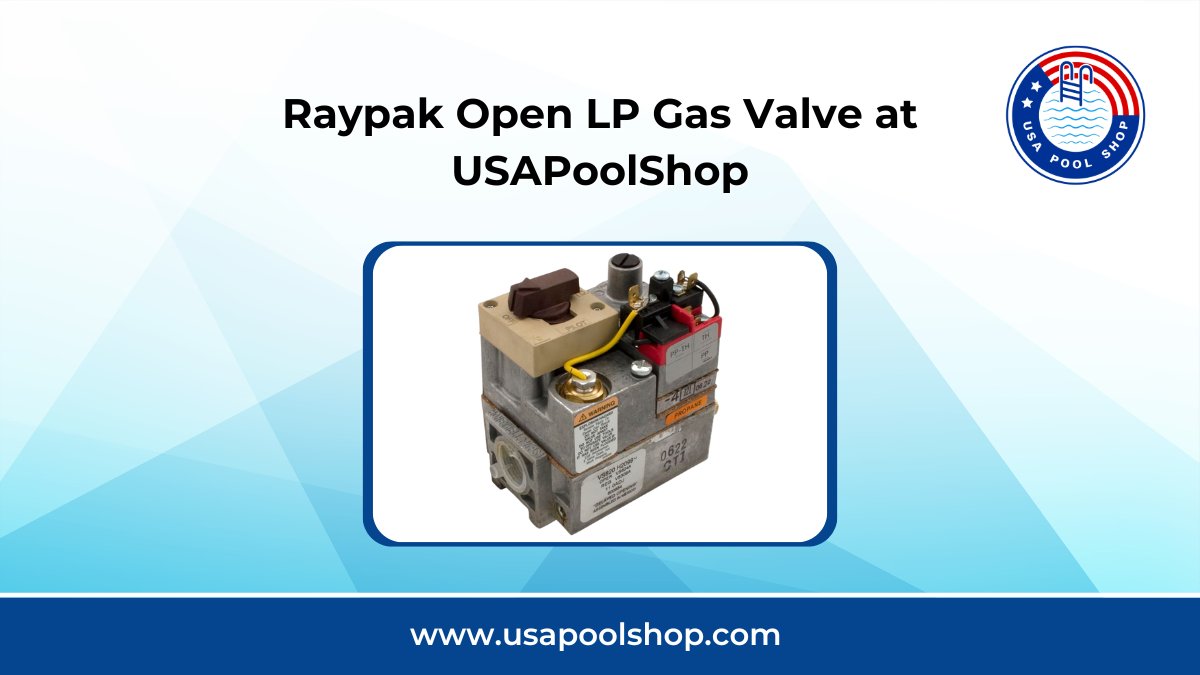 usapoolshop's tweet image. Ensure optimal performance with the Raypak Open LP Gas Valve! This essential part keeps your pool heating system running smoothly. 

👉Shop now at USAPoolShop: usapoolshop.com/003899f-raypak…

#Raypak #GasValve #PoolHeater #PoolMaintenance #RaypakParts #poolparts #USAPoolShop