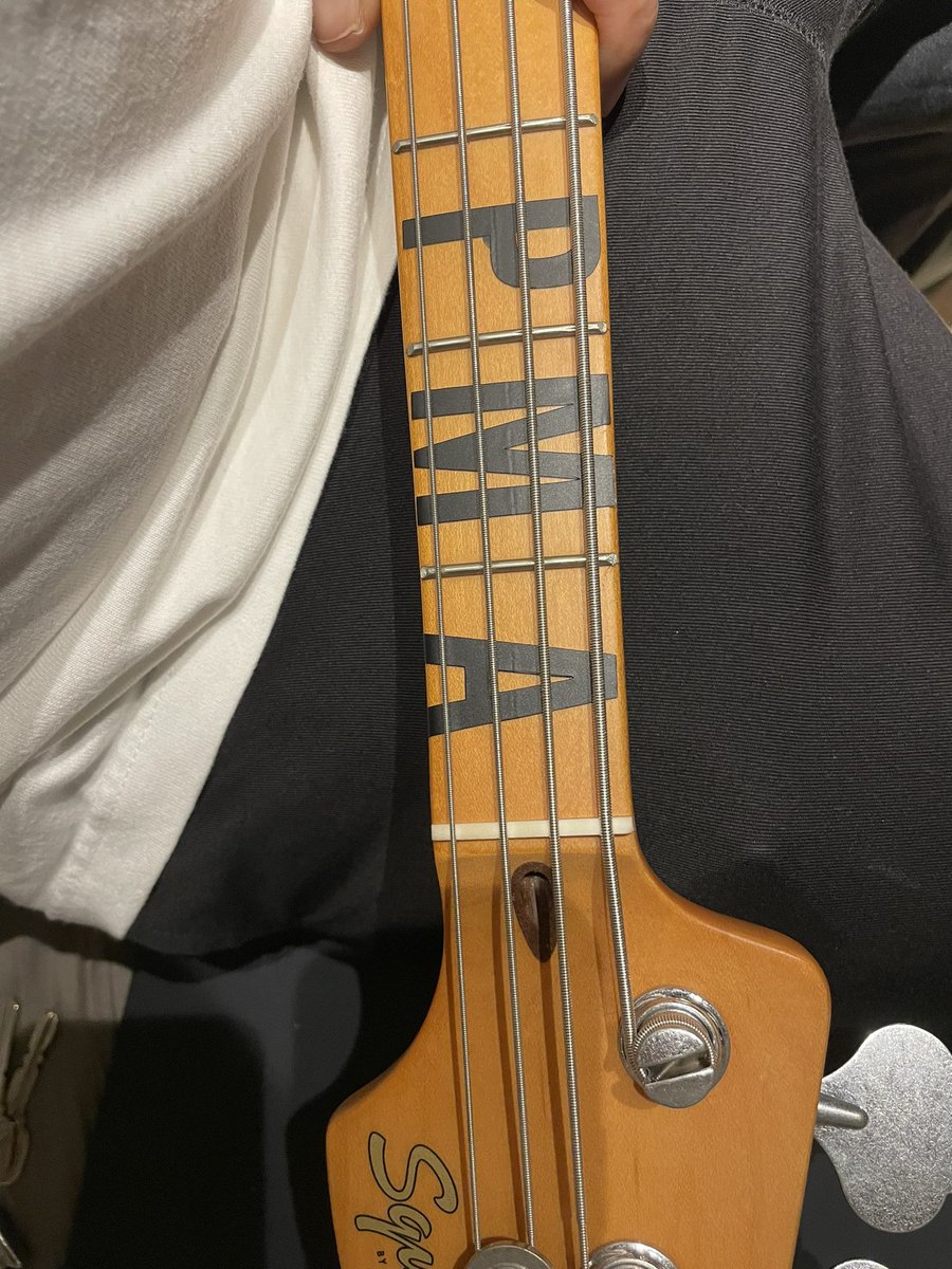 ベースがかっこよくなりました！

PMA!