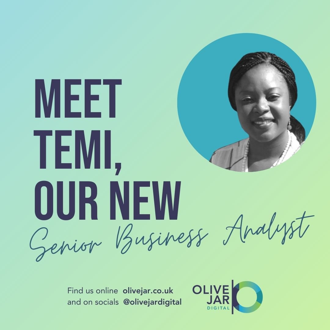olivejardigital's tweet image. Meet Temi, our new Senior Business Analyst 💻

#olivejardigital #digitaltransformation #staffintro