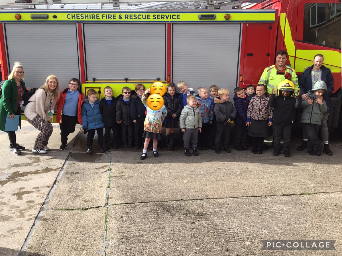 We've had a visit from Rivacre Primary School to talk about what we do as firefighters to keep people safe. We showed the children the fire engine and equipment we use. We also talked to the class about Bonfire night and the do's and don'ts of using fireworks and sprinklers.