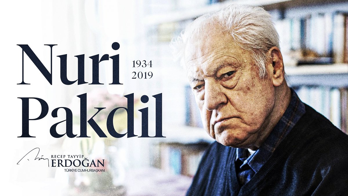 Kaleme aldığı eşsiz eserlerle, ufkumuzu açan, yolumuzu aydınlatan vizyonuyla, kalbinde taşıdığı Kudüs aşkıyla gönüllerde müstesna bir yere sahip olan Nuri Pakdil Beyefendi’yi ebediyete irtihalinin yıl dönümünde rahmetle yâd ediyorum.