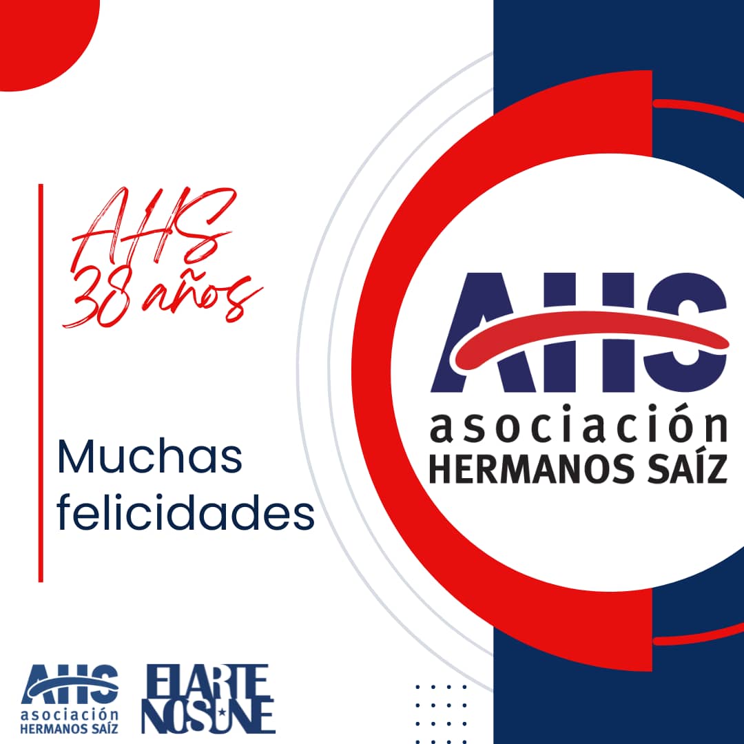 #AHS38AÑOS
🥳Nuestra Asociación Hermanos Saíz arriba el día de hoy a sus 38 años 
Gracias a todos los artistas que, con su obra, enriquecen nuestra cultura y que han encontrado en nuestra asociación un espacio único para la creación!