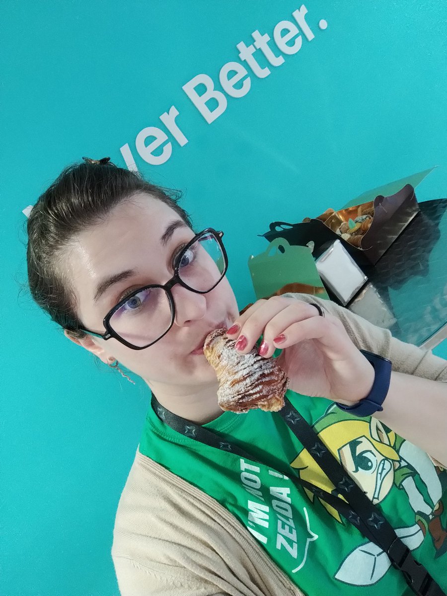 Free pastries at work 🤤