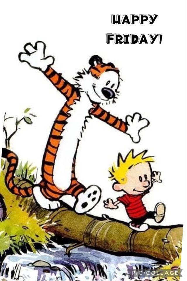 Calvinn_Hobbes's tweet image. Happy Friday! 🎉
Calvin says it best: ‘Weekends don’t count unless you spend them doing something completely pointless.’ Here’s to a weekend full of adventures, big or small! #TGIF #CalvinAndHobbes #WeekendVibes