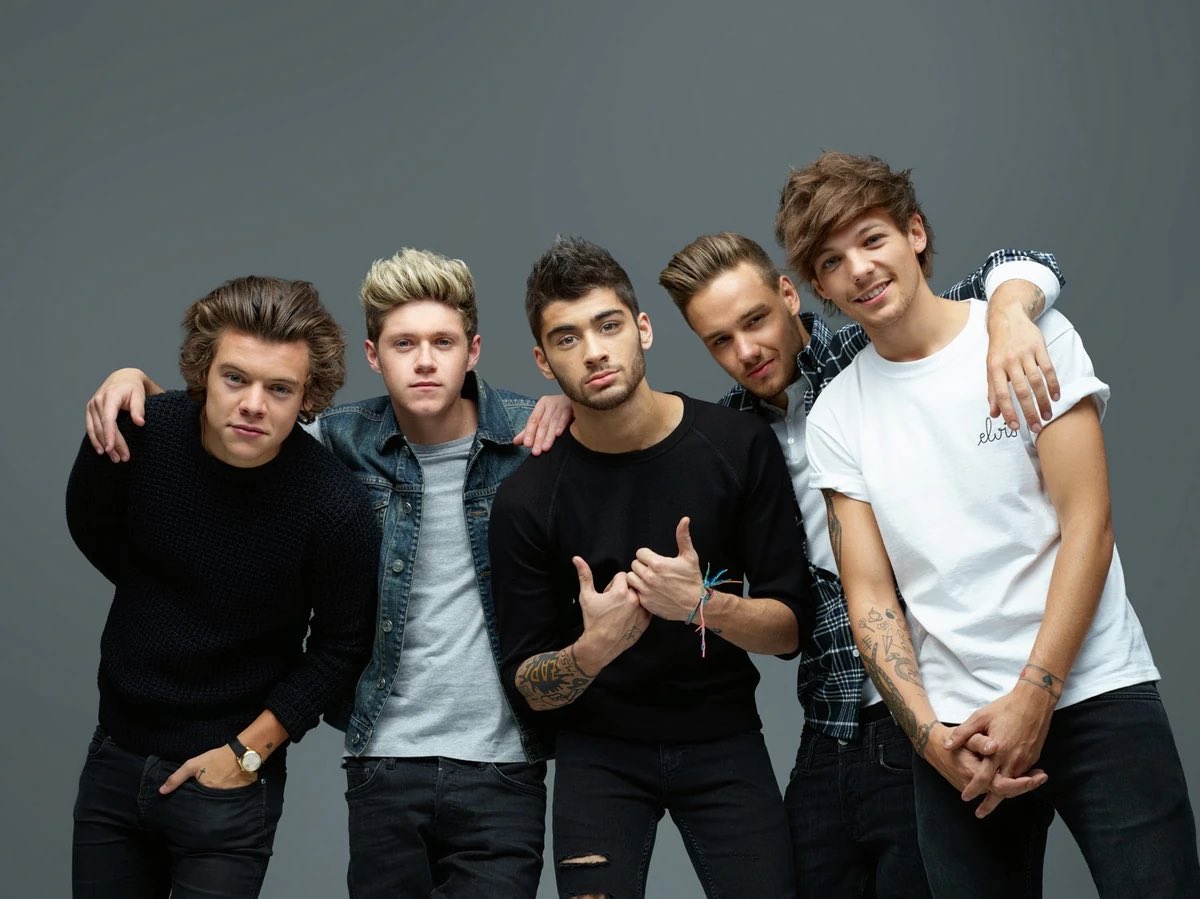 One Direction has the most songs charting on global Spotify today:

#6: Night Changes — 4.653M
#11: Story of My Life — 3.994M
#29: What Makes You Beautiful — 2.655M
#33: Perfect — 2.444M
#51: Steal My Girl — 2.165M
#87: You &amp; I — 1.714M
#103: Drag Me Down — 1.61M
#122: 18 —
