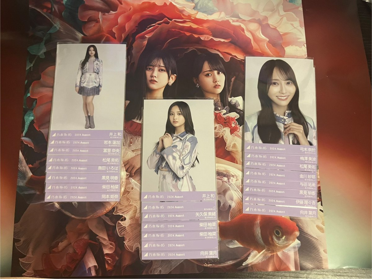 乃木坂　生写真　トレード　スペシャル衣装42

提供)画像

求)
優先　池田チュウ　五百城ヨリ
緩く　遠藤全ポ　賀喜全ポ

郵送orスタ誕2日目(昼参加)
過去物とのトレも希望あれば過去ツイご覧ください