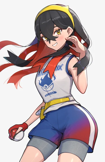 アニポケ登場記念リーグ部の服ゼイユねーちゃん 