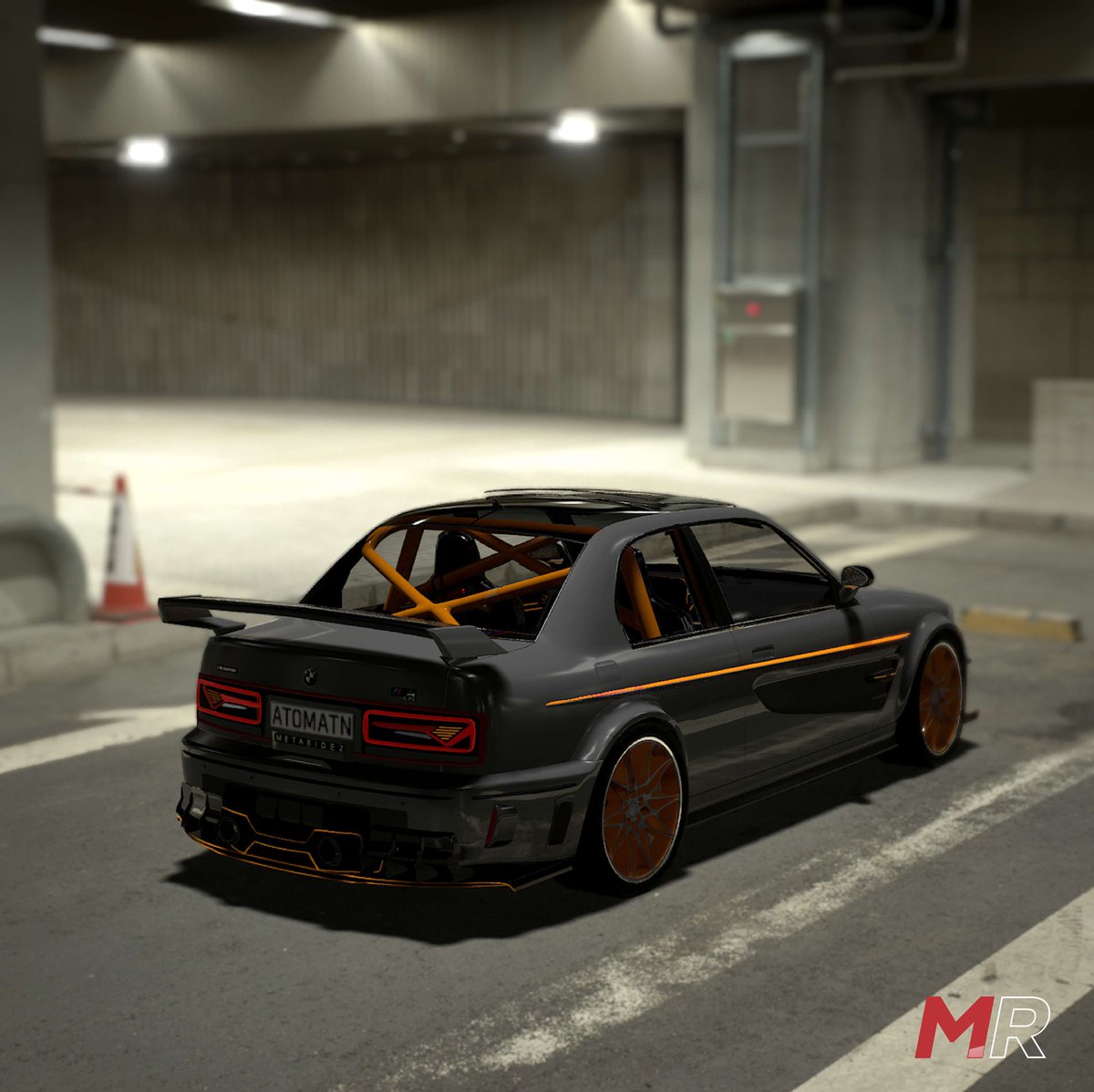 MetaRidez's tweet photo. 🔥 Introducing the BMW M4 GTS E30 Ovation Edition Concept – a V6 twin-turbo beast blending classic E30 style with cutting-edge performance. Get behind the wheel of this powerhouse in https://t.co/uveJopBIQR! Sign up at https://t.co/ONXYwznS46 for early access, drive it on 31 OCT! https://t.co/VySh8SwK97