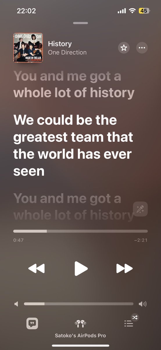 0001191d's tweet photo. Liamが1Dの曲の中で一番好きと言っていた曲。
Liam's most favorite 1D song.
#History #Liam_Payne #restinpeaceliampayne https://t.co/fBZo3nKPBC