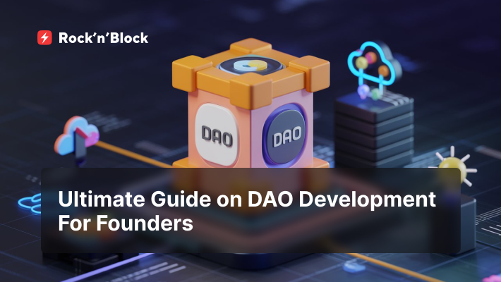 RocknBlockDev's tweet image. 👥 DAOs are the future of governance, and your project can lead the way!
💭 Our guide covers everything from concept to launch. Learn how to build governance systems, design tokenomics, and unlock new opportunities with #DAOdevelopment
🚀 Read more now! rocknblock.io/blog/ultimate-…