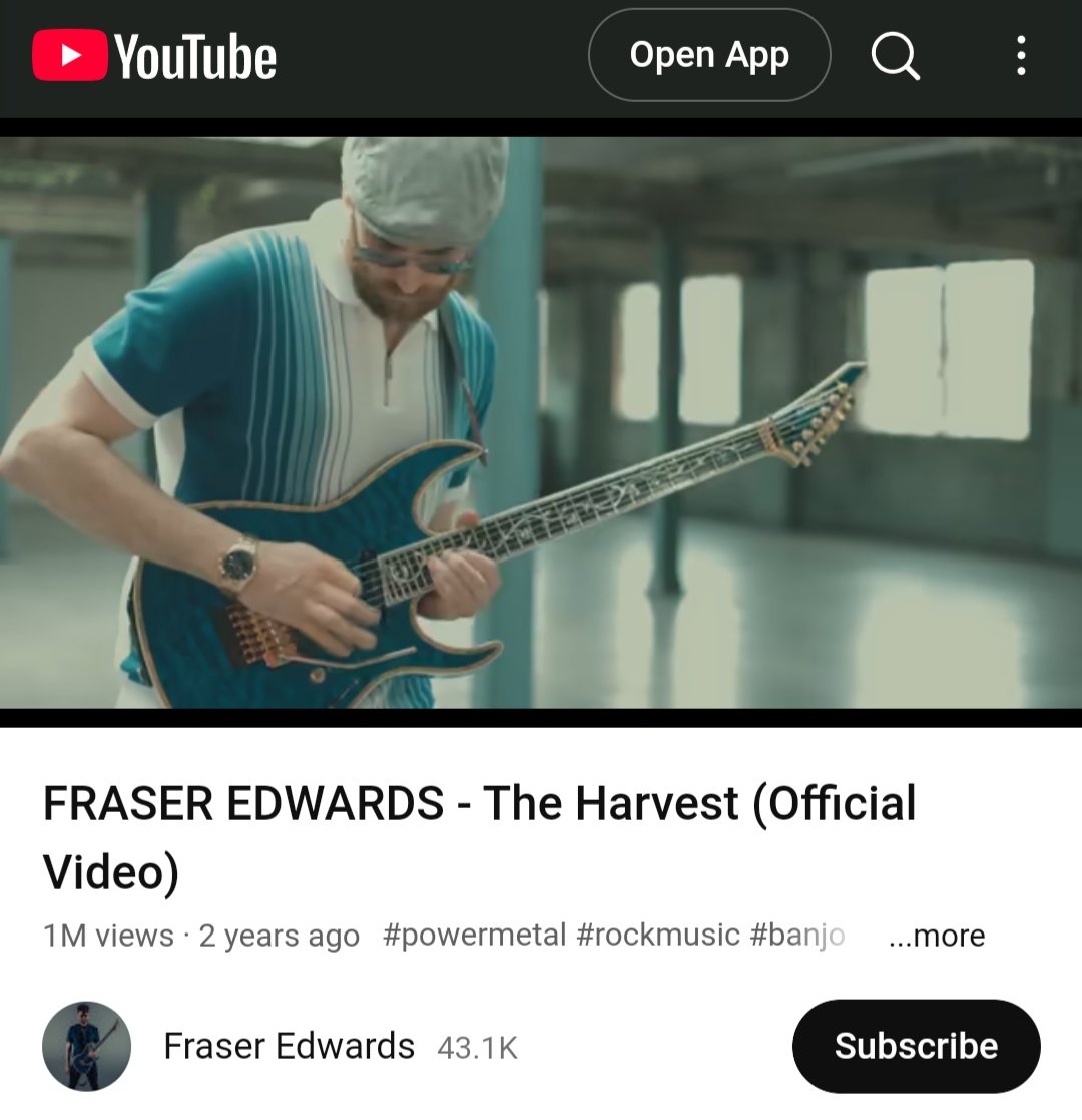 Fraser_Edwards's tweet photo. 1 MILLION VIEWS! Thanks to everyone who watched and streamed! 🥳🥳🥳 https://t.co/yslQrHIdAS