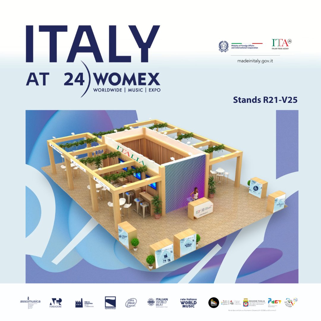 Per il secondo anno consecutivo Assomusica è tra i promotori del Padiglione 'Italy at WOMEX'!
Womex- Worldwide Music Expo- che si terrà dal 23 al 27 ottobre a Manchester è l'evento internazionale più importante  dedicato alla musica globale che unisce una fiera commerciale,