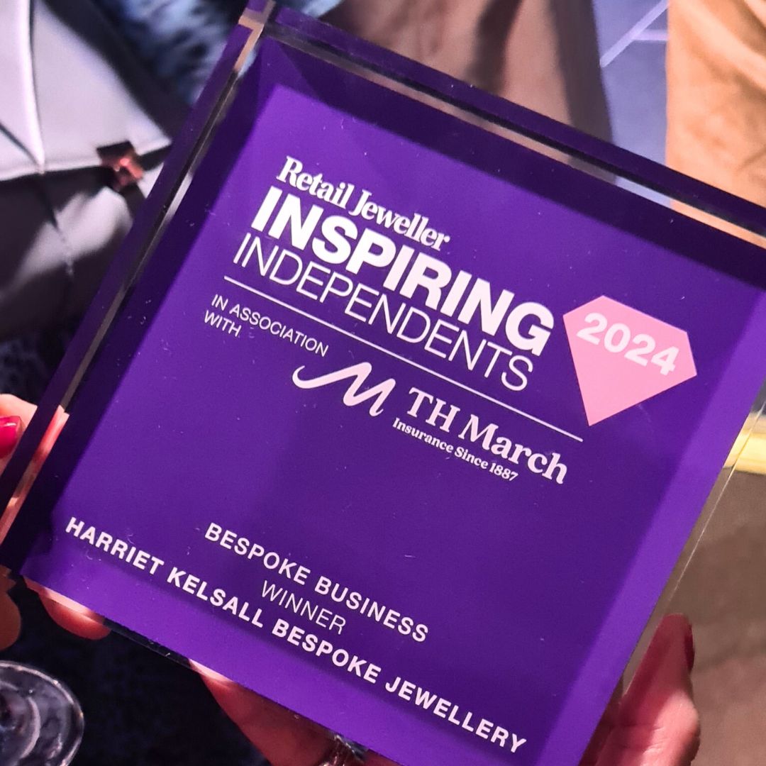 Last night a host of wonderful jewellery creatives gathered together for <a href="/retailjeweller/">retailjeweller</a>  Inspiring Independents Awards.

We're honoured to not only be recognised within the top 150 Inspiring businesses, but also to have won "Bespoke Business"  🥇
#winners