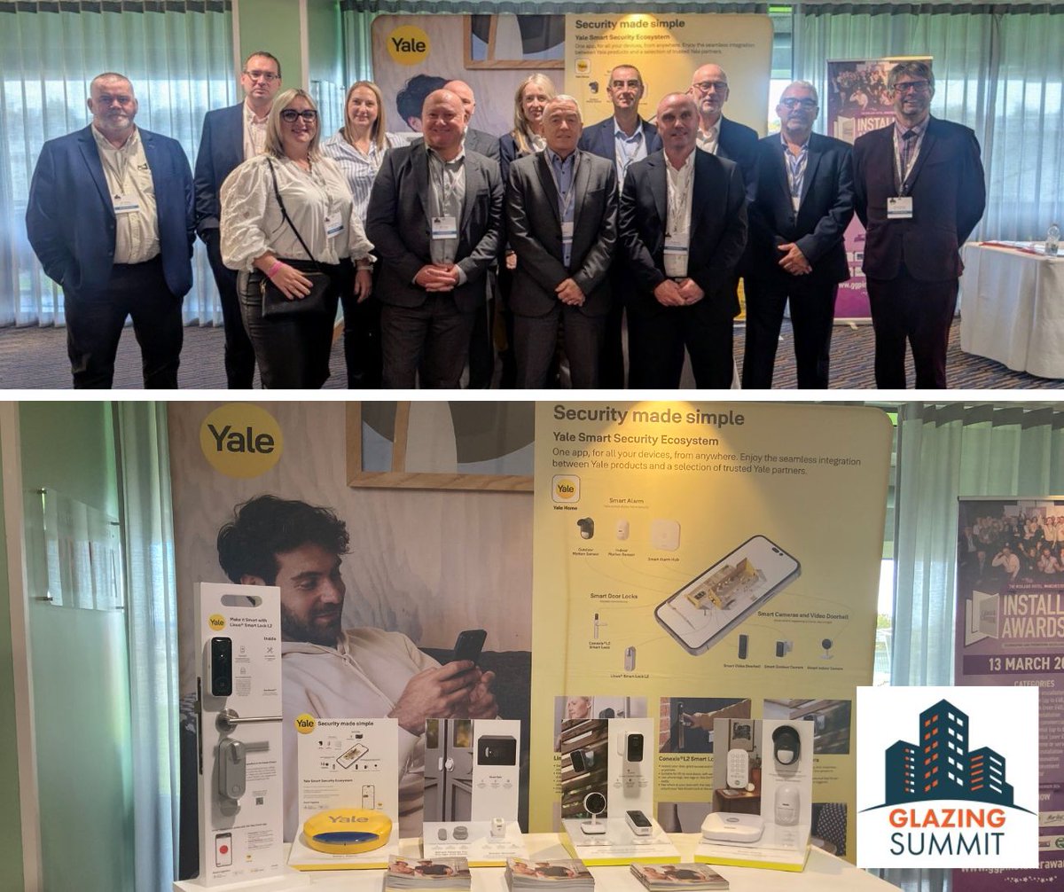 Yale DWS (@yaledws) on Twitter photo We had a great time attending & sponsoring the <a href="/GlazingSummit/">Glazing Summit</a> yesterday! #GS24
As always, it was an amazing event & a great chance to catch up with familiar faces and meet many new ones. Thank you to everyone who stopped by to chat to our team.
Roll on #GS25 📅 We had a great time attending & sponsoring the <a href="/GlazingSummit/">Glazing Summit</a> yesterday! #GS24
As always, it was an amazing event & a great chance to catch up with familiar faces and meet many new ones. Thank you to everyone who stopped by to chat to our team.
Roll on #GS25 📅