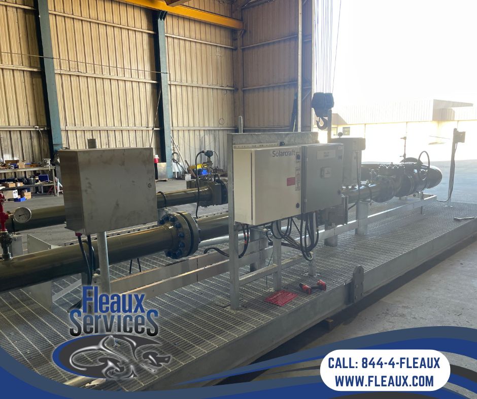 FleauxServices's tweet photo. Dual Orifice Meter Skid ready to head out. Our Tulsa location is putting in some work!

Geaux with the Fleaux ⚜️ https://t.co/C2JsD4xMWz