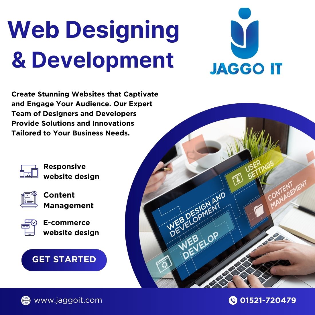 tmiskat9's tweet photo. Elevate your online identity with Jaggo IT! 📷📷 Our web development services go beyond just building a site—we craft digital experiences that captivate and convert. 
Visit us at https://t.co/pVJazuLEEx
#websitedesign #WebDevelopment #website #jaggoit #jaggoitagency https://t.co/9wCsLLqPHh