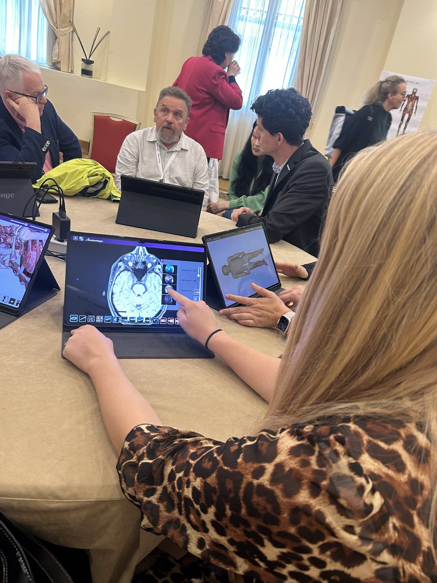 Having a blast at the <a href="/Anatomage/">Anatomage</a> European conference!! We’ve learned so much about Table 11 and can’t wait to incorporate the new functions in our teaching 🧠🫁🫀👀 Not to mention the delicious risottos at lunch… Grazie mille Anatomage!