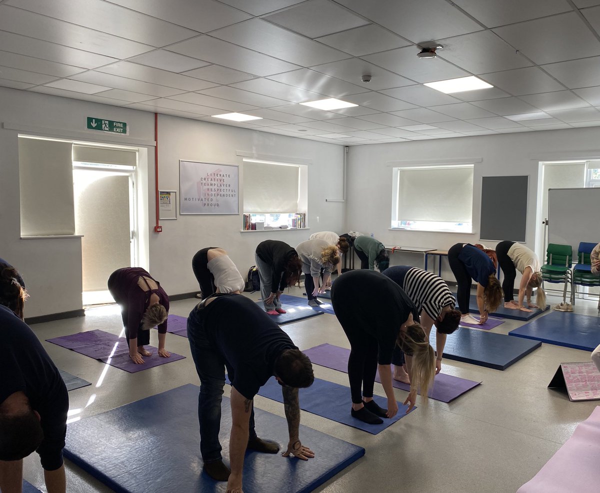Our Staff Wellbeing sessions before Lunch went down a treat, great to see everyone getting stuck in 🧡

#EveryChildEveryChanceEveryDay