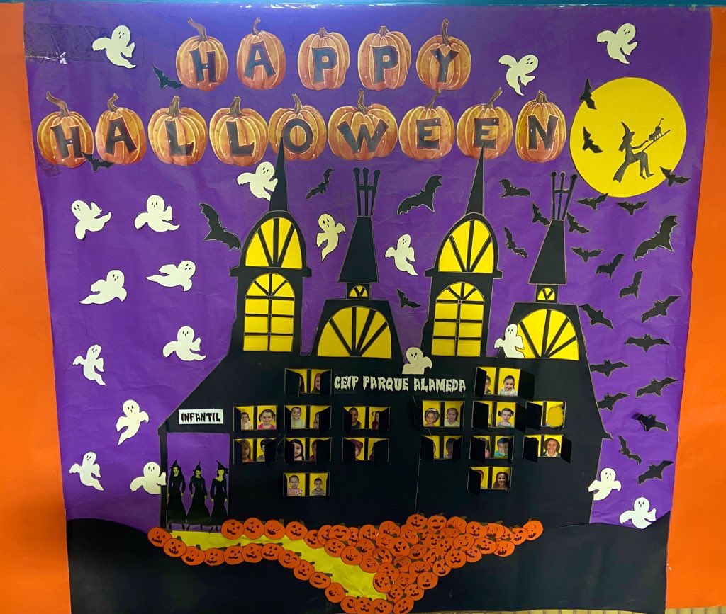 ceippqalameda's tweet photo. Halloween está cerca🎃👻 y nuestros más pequeños ya lo están comenzando a sentir. Gracias a su profe Nuria, por esta “Terrorífica mansión” 🏯 aunque con adorables inquilinos. 😍😍 @FAPA_Valladolid @educacyl #elcolemasbonitodelmundo https://t.co/1MHiOx1aeJ