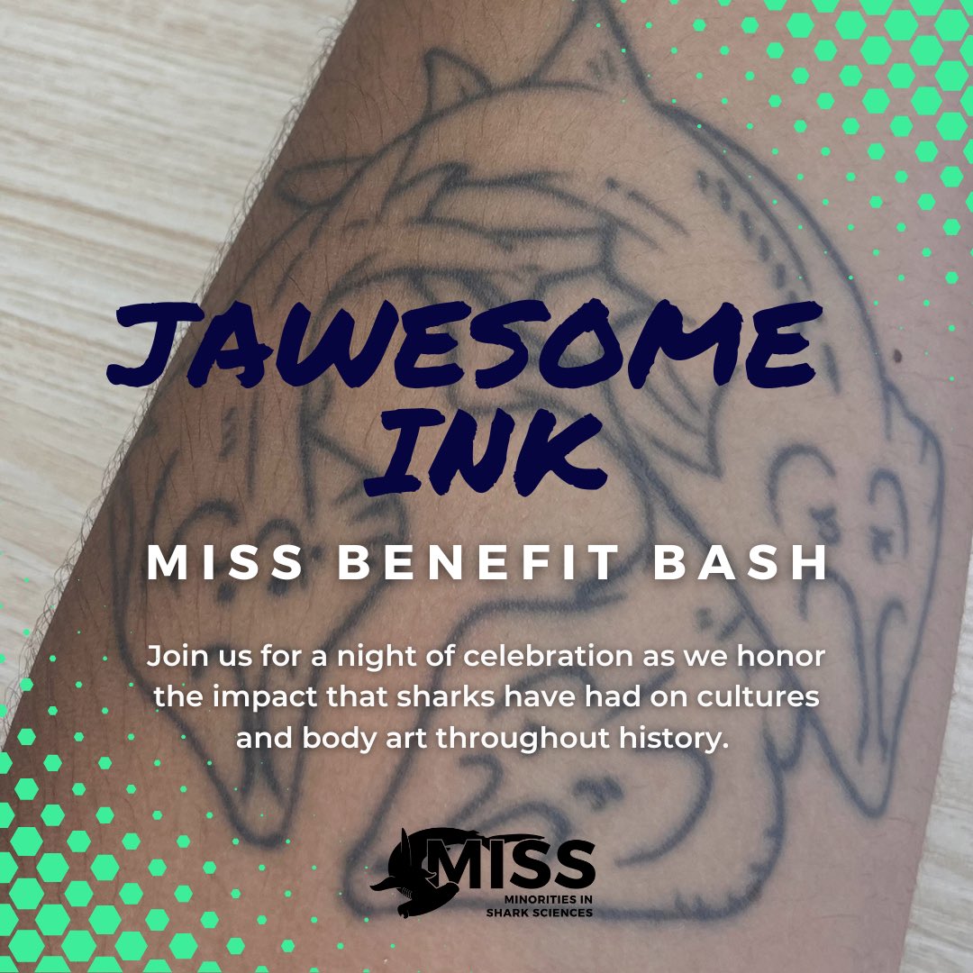 MISS_Elasmo's tweet photo. THE COUNTDOWN TO BENEFIT BASH HAS BEGUN! 🦈 Join us this January in ATL as we celebrate the impact that sharks have had on body art in various cultures throughout history! We really hope you can join us as we kick off 2025 with some amazing memories! ⬇️

https://t.co/hxZuMyAtS0 https://t.co/exFBHb3QwD