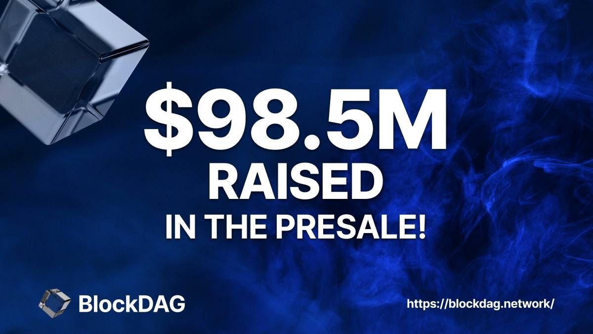 blockdagnetwork's tweet photo. 🔥$98.5 MILLION raised in the presale! 🚀The future is being built, and YOU are at the forefront of it all! ✨

🤑We’re on the brink of something massive, and you still have time to jump on board. ⏳ But time is ticking, and once the presale ends, this opportunity won’t come back.📈

https://t.co/kTaGszATsx