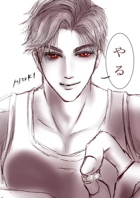 この

「やる」

の短い言葉のいい方が大変大変!!好き!!です:;(∩'///`∩);:💕💕
(というrkgk)

#Sylus #秦彻 #シン 
#恋と深空二次創作 
