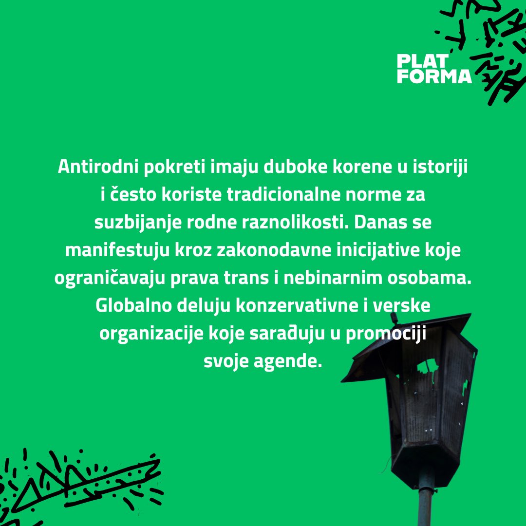 TransMreza's tweet photo. 📖 Drage naše i dragi naši, novi tekst iz magazina #plaTForma5 je online! 🆕

✊🏻 Trans aktivizam je borba za bolje i pravednije društvo 🌸

Trans aktivizam jedan je od ključnih činilaca u borbi za pravednije društvo, posebno u kontekstu nedostatka zakona o rodnom identitetu. Suočeni s diskriminacijom, nasiljem i isključujućim politikama, trans zajednica i saveznici_e globalno podižu svijest o ljudskim pravima i bore se za socijalnu pravdu i jednakost.

Ovaj magazin rađen je u saradnji sa našim kolegama_inicama iz lokalnih organizacija u regionu: @nvospektra ,  Kolektiv Talas TIRV, KolekTIRV.

Ovaj broj magazina finansijski je podržan od strane: Rosa Luxemburg Stiftung Southeast Europe 🌹

Tekst u cjelosti možete pročitati na linku: https://t.co/P5HtCBTv79