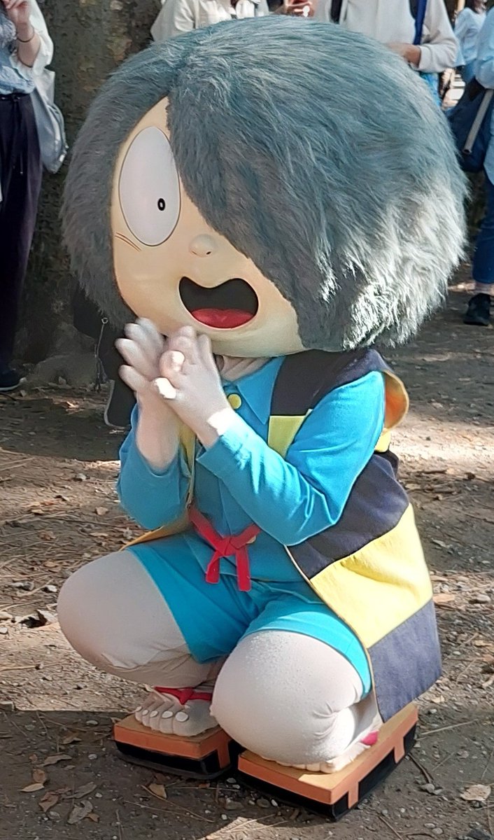 10/19（土）の鬼太郎グリーティングは14：00を予定しております🌲
おたのしみに‼
※妖怪退治のため予告なく変更となる場合がございます👻