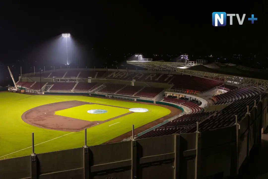 Rev_Strikeout's tweet photo. #WSBC | Prácticamente listo el estadio de TEPIC, para estrenarse con el PREMIER 12 de la @WBSC desde el 6 de noviembre..

📸 Christian Ruano /Nayar Foto - NTV+ @fotochrispis https://t.co/vlq6TK7Xgb